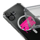 Electric Graffiti Drip Magnetic clear Impact case