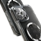 Ocean Wave with Heart Outline Magnetic Clear Impact Case