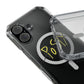 Abstract Black Barbed Wire Magnetic Impact Case