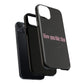 Iphone How You Like That Text - Tough Magnetic Phone Case