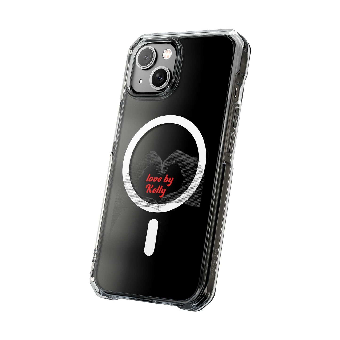 Love Echo by K Magnetic clear Impact Case