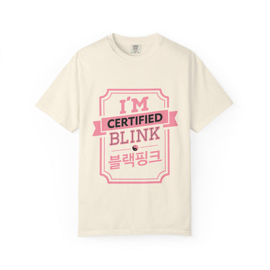 Certified BLINK Badge – Dyed T-shirt