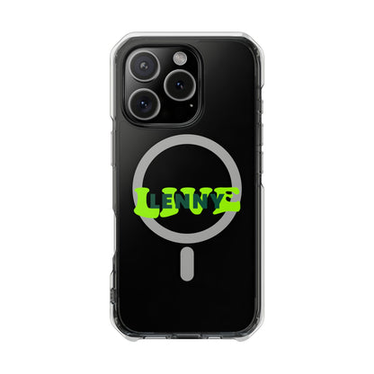 Live Lenny Pop Magnetic clear Impact case
