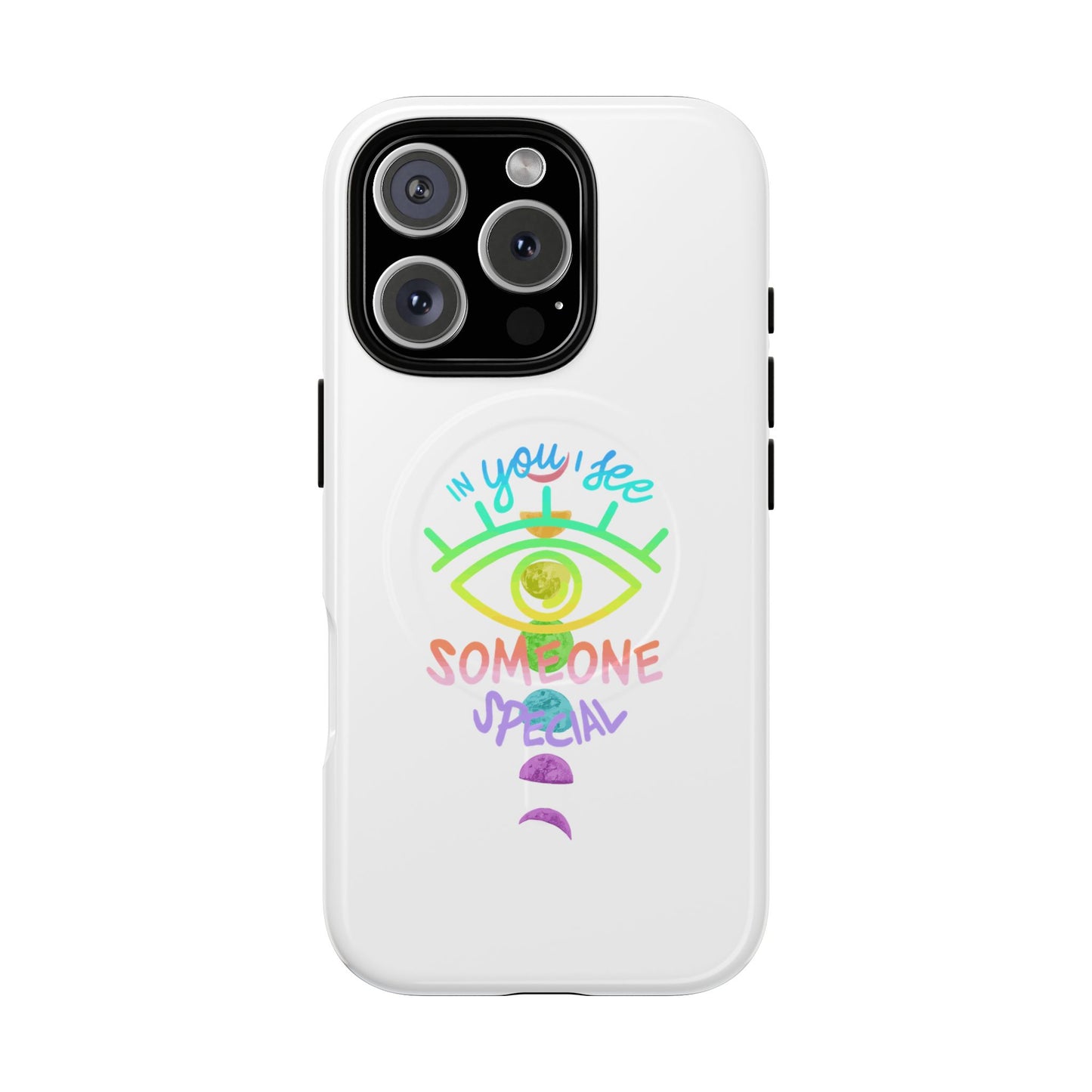 Rainbow Lunar Phases Tough Magnetic Case