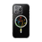 Minimalist Divide Symbol with Brush Magnetic Clear Impact Case
