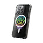 Vibrant Eye and Text Magnetic Clear Impact case
