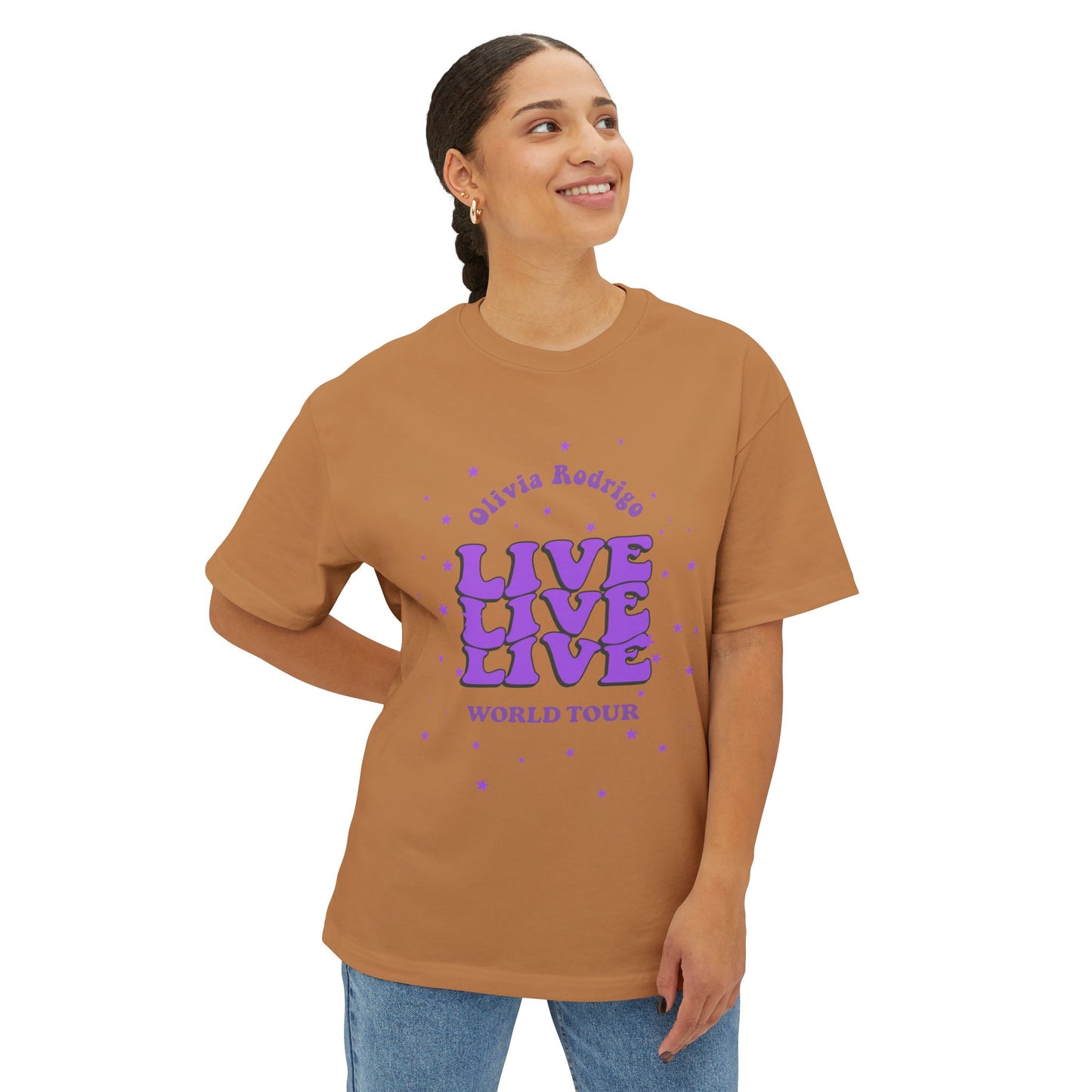 Olivia Rodrigo Live World Tour-Oversized Tee