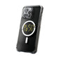 Abstract Black Barbed Wire Magnetic Impact Case
