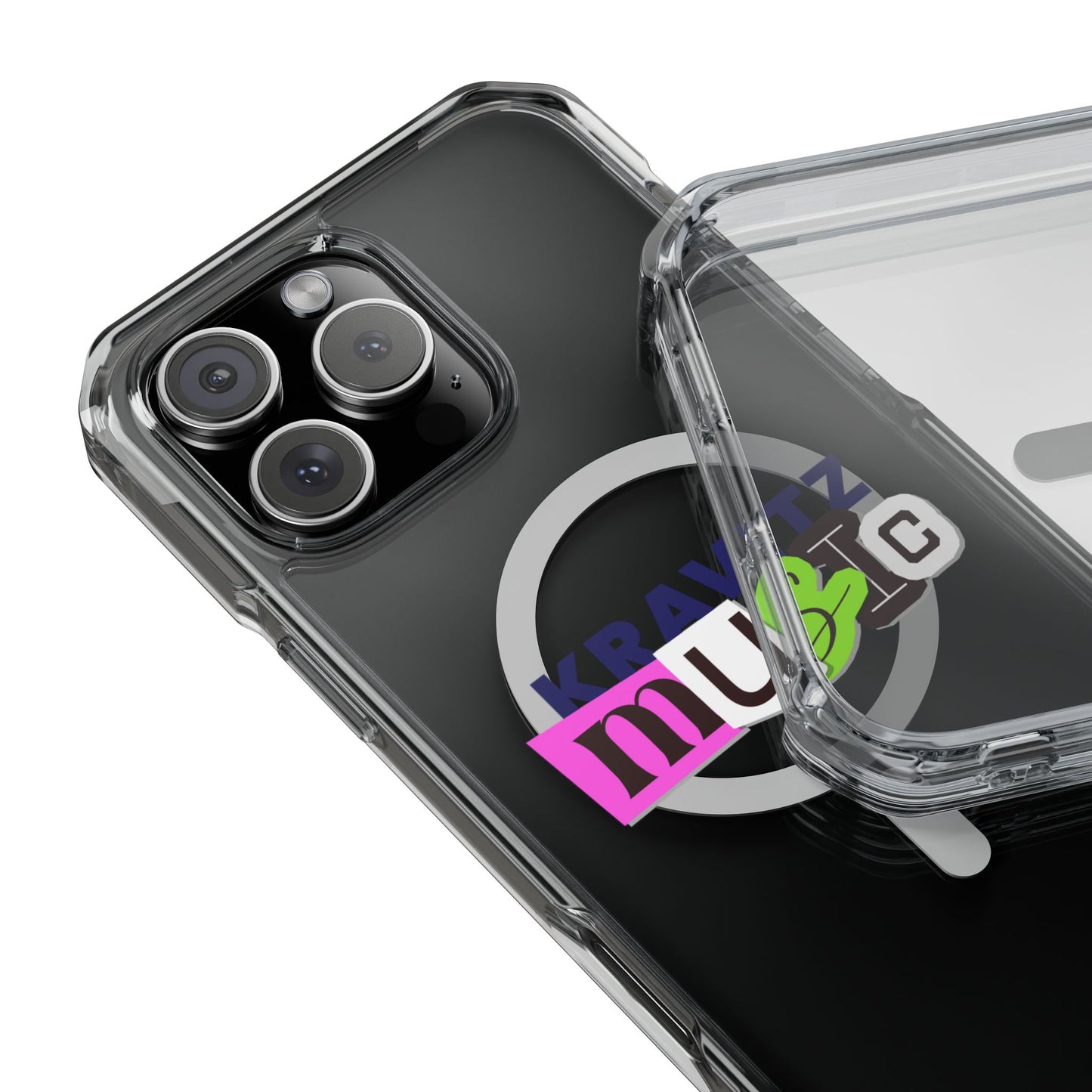 Mixed Tape Music Magnetic clear Impact case