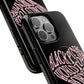 Iphone Born Pink Heart Typography - Tough Magnetic Phone Case
