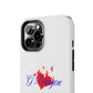 Heart on Fire Bold Script Tough Magnetic Case