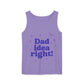 Dad Idea Right! Star & Butterfly-Dyed Tank Top