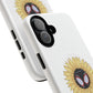Sunflower Mask Illustration Tough Magnetic Case