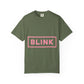 Minimal BLINK Logo – Dyed T-shirt