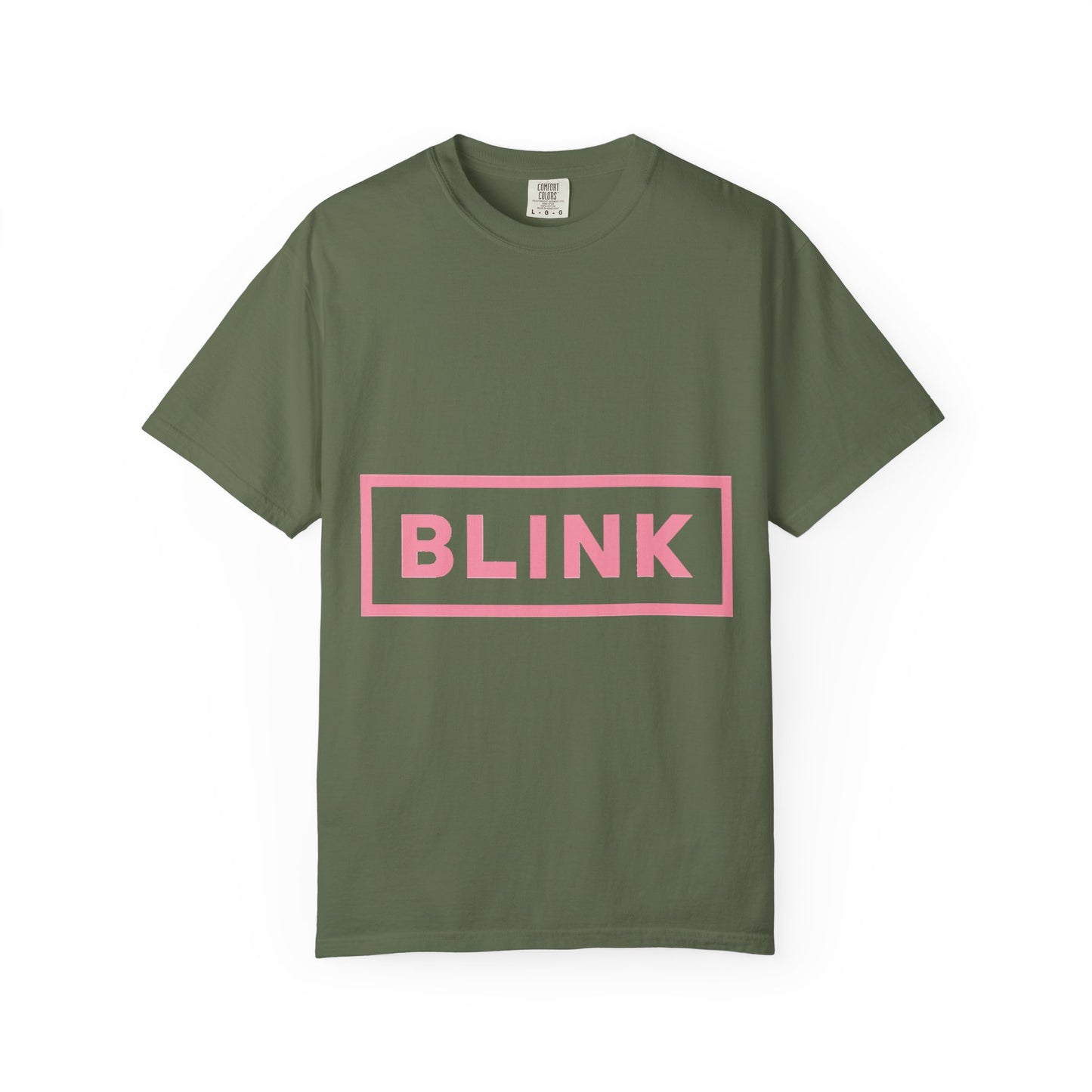 Minimal BLINK Logo – Dyed T-shirt