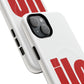 ILO Bold Red Block Tough Magnetic Case