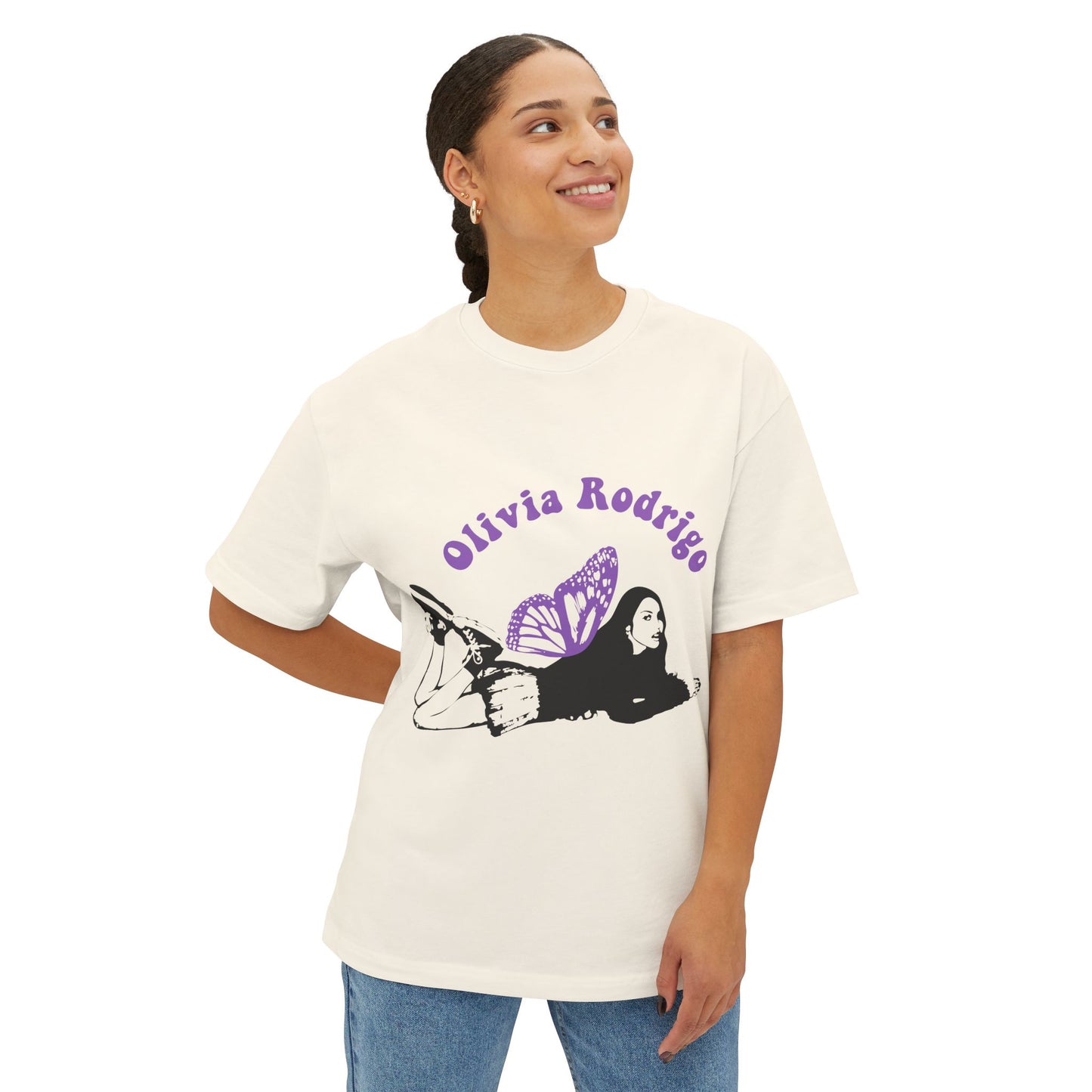 Olivia Rodrigo Butterfly Arc-Oversized Tee