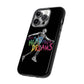 Premium Tough Case for iPhone 12 to 16 Pro Max Showcasing Coldplay A Head Full of Dreams Chris