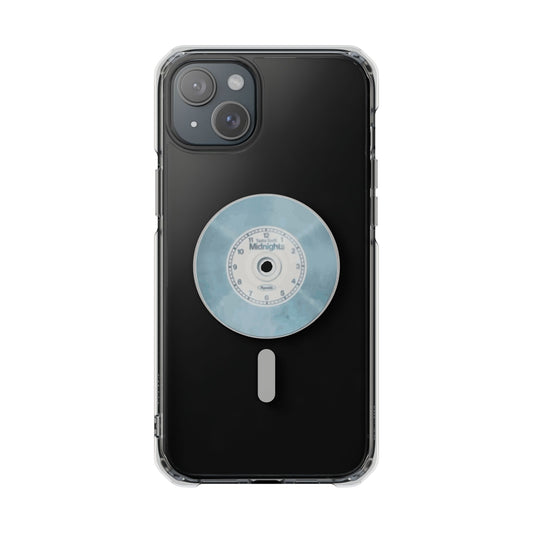 Midnight Vinyl Vibes Magnetic clear Impact Case
