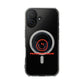 Smiley Beats Graphic Magnetic Clear Impact Case