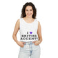 I Love British Accents-Dyed Tank Top