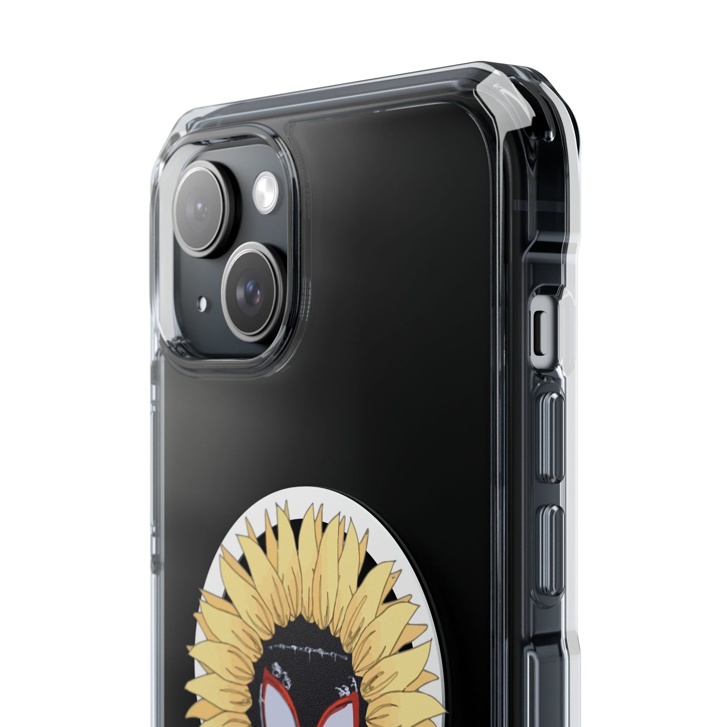 Sunflower Mask Illustration Magnetic Impact Case