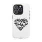 Happier Heart Lettering Tough Magnetic Case