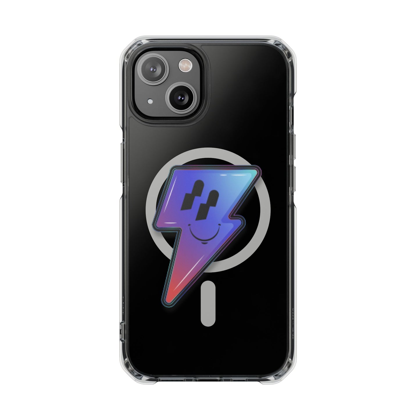 Smiley Charge Pop Magnetic clear Impact case