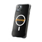 Orange Lightning Text Logo Magnetic Impact Case