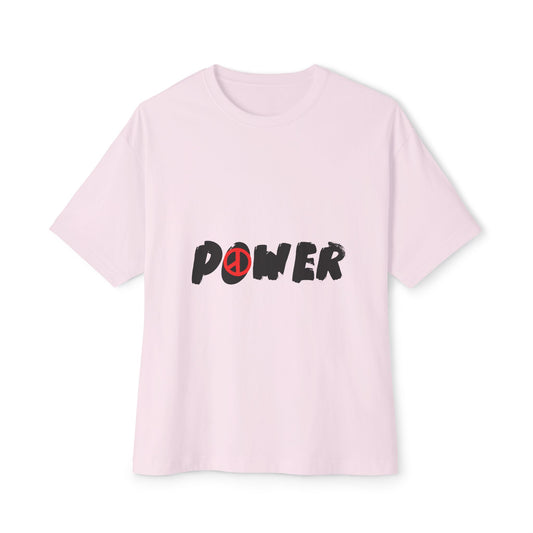 Peace Vibes Streetwear Unisex Oversized Boxy Tee