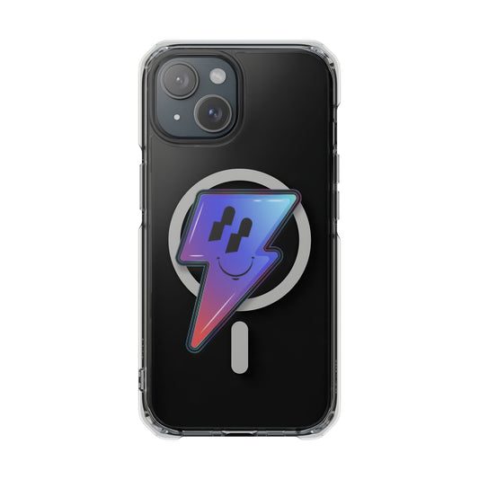 Smiley Charge Pop Magnetic clear Impact case