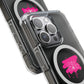 Electric Graffiti Drip Magnetic clear Impact case