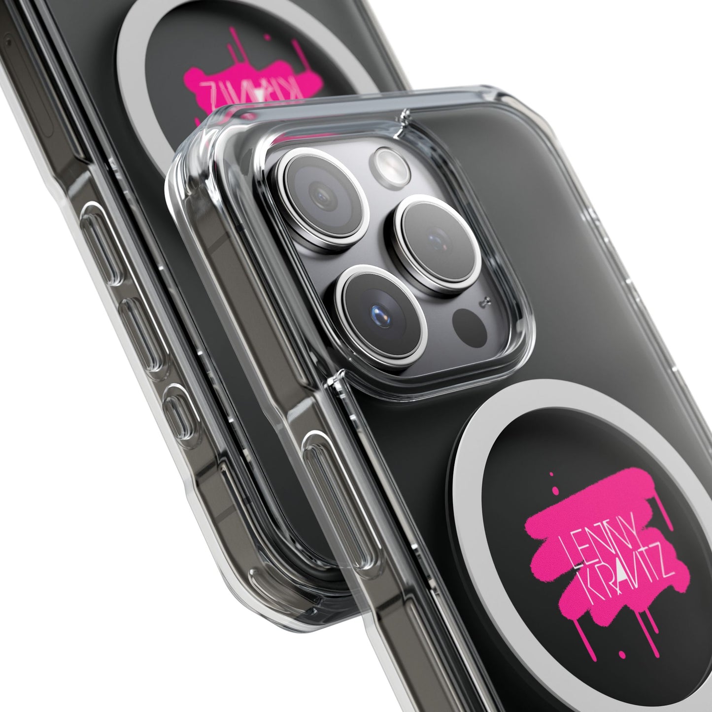 Electric Graffiti Drip Magnetic clear Impact case