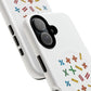 Minimalist Paw Print Tough Magnetic case