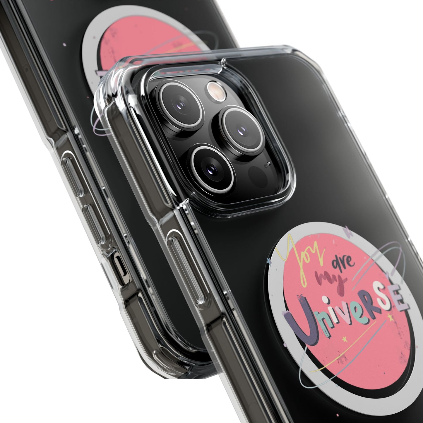 Pastel Planet & Universe Magnetic Clear Impact case