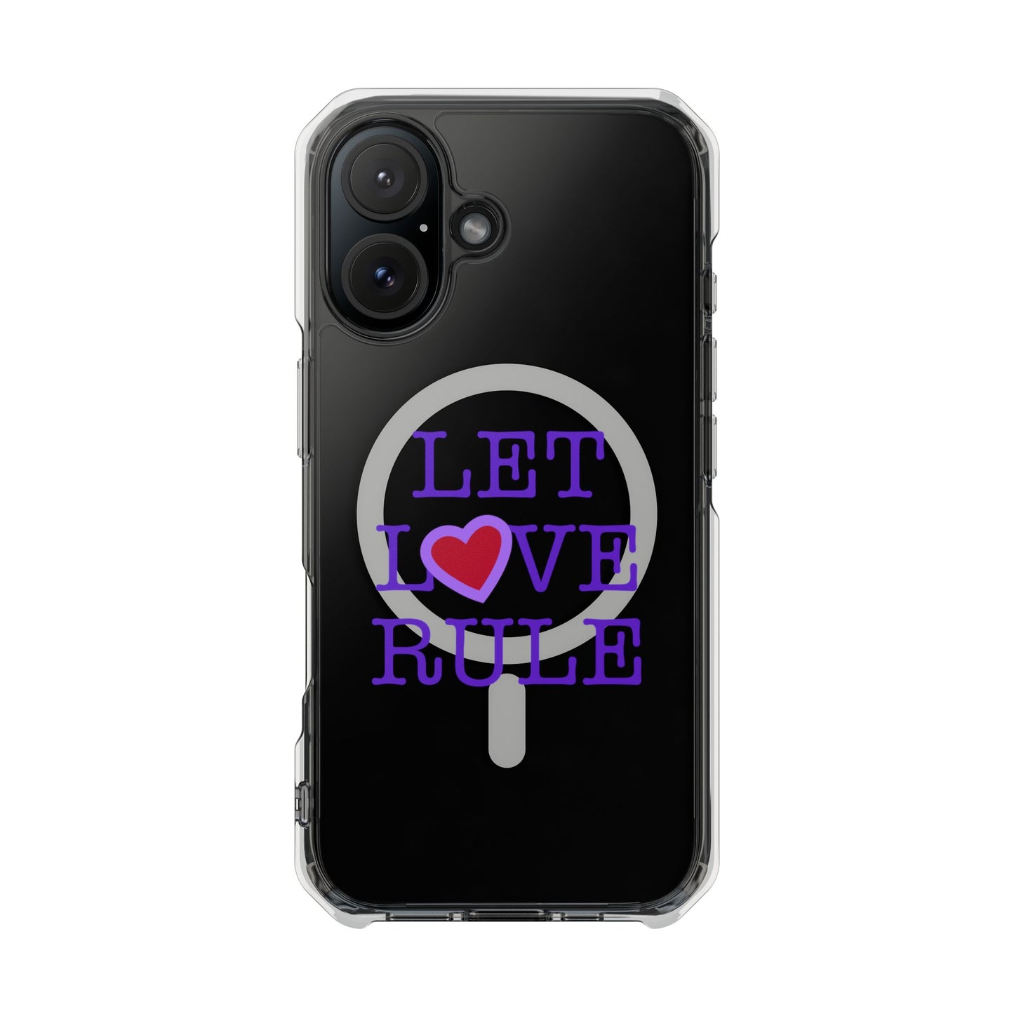 Let Love Rule (Remix) Magnetic clear Impact case