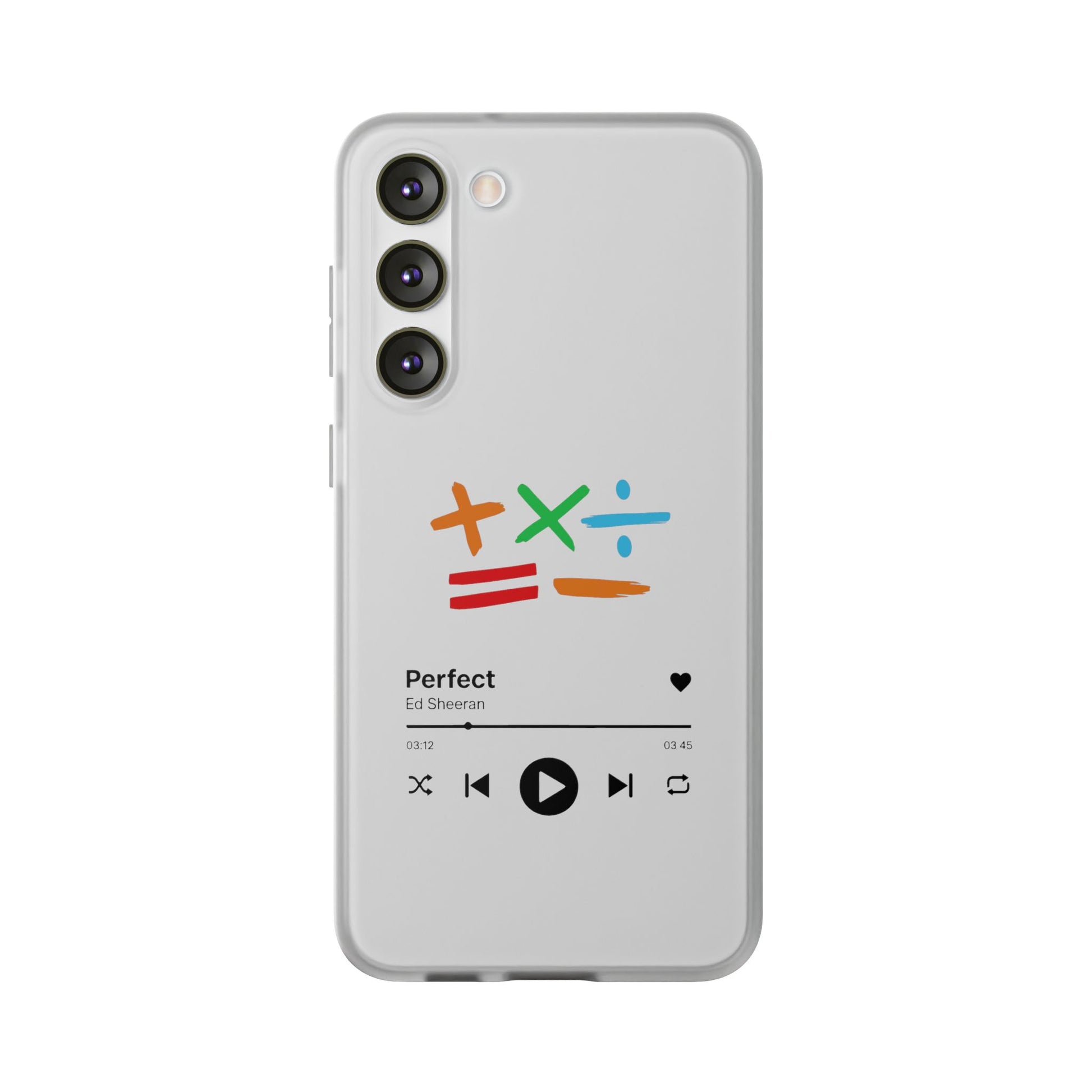 Ed Sheeran Music Flexi Case for Samsung S10–S25 | SnazzyMerch
