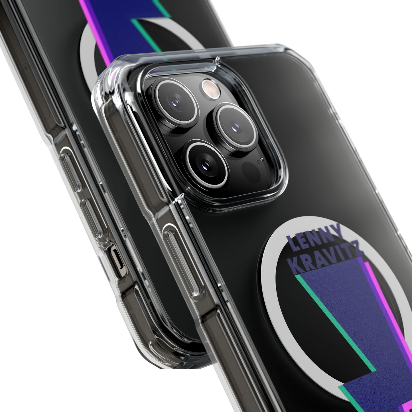 Layered Bolt Vibe Magnetic clear Impact case