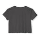 Midnight Vinyl Vibes Women's Festival Crop Top