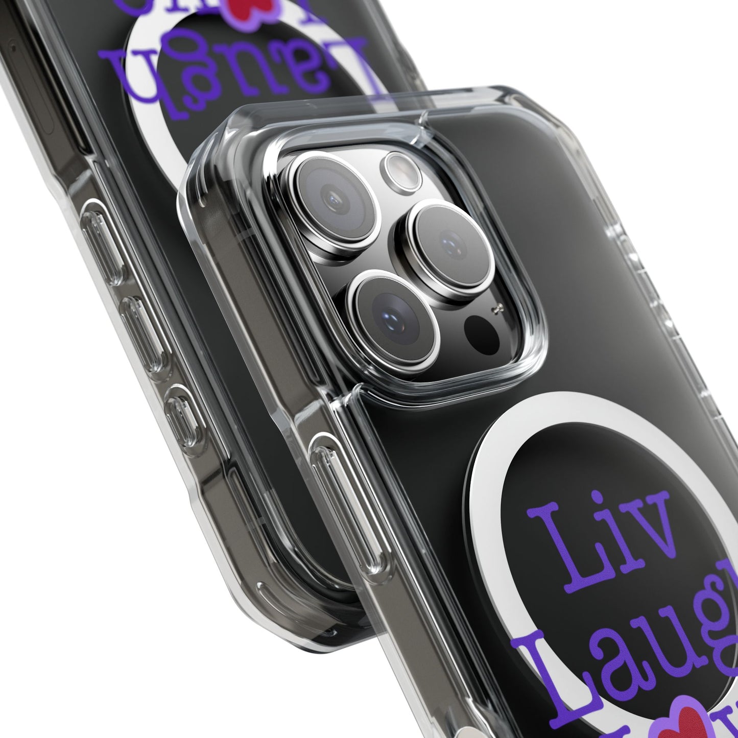 Liv Laugh Love Magnetic Clear Impact Case