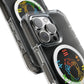 Minimalist Divide Symbol with Brush Magnetic Clear Impact Case