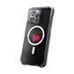 Heart on Fire Bold Script Magnetic Clear Impact Case