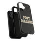 Tough iPhone Case (12–16 Pro Max) – Post Malone Bold Design