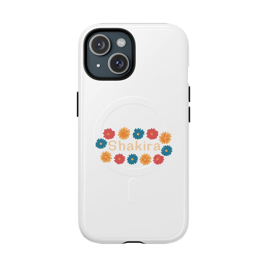 Retro Floral Groove Tough Magnetic case
