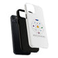 Colorful Planetary Orbit Diagram Tough Magnetic Case