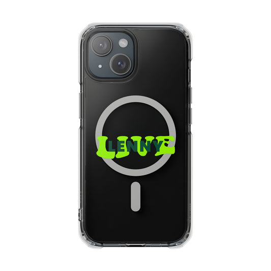 Live Lenny Pop Magnetic clear Impact case