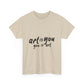 Red Scribble Heart Unisex Heavy Cotton Tee