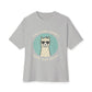 Oversized boxy Tee – Snazzy Drama Edition