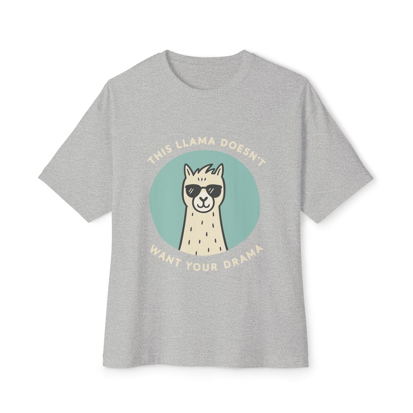 Oversized boxy Tee – Snazzy Drama Edition