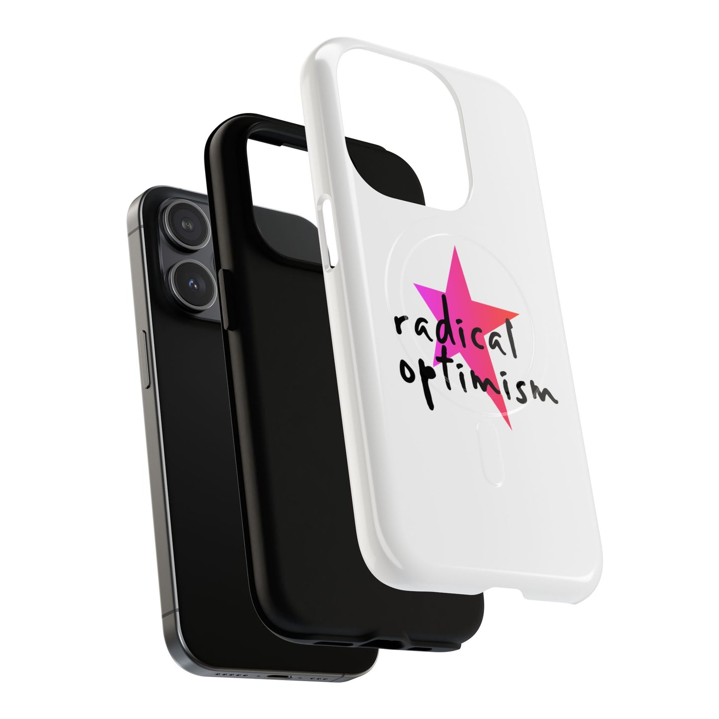 Flame Script Statement Tough Magnetic Case